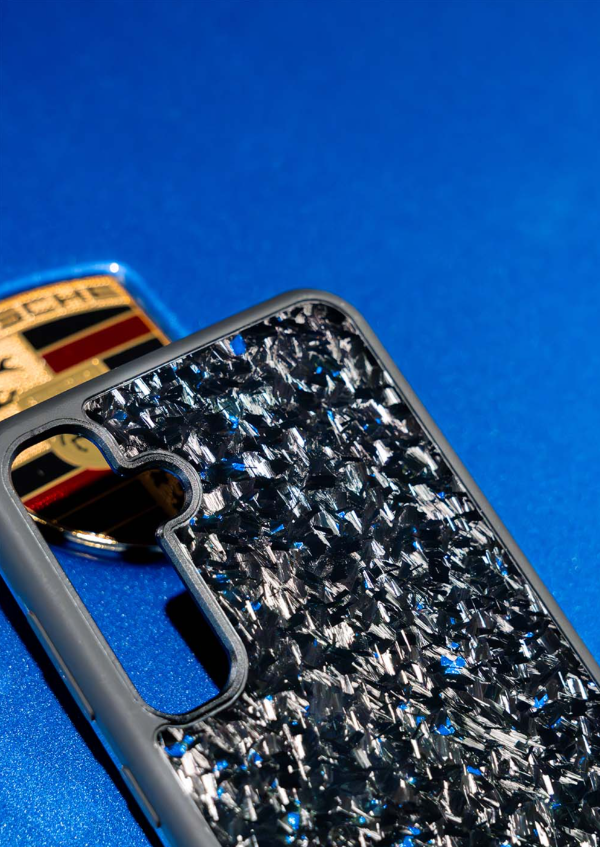 Funda de carbono forjado para Samsung Series A