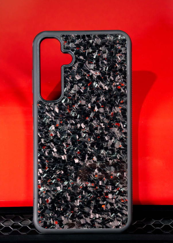 Funda de carbono forjado para Samsung Series A
