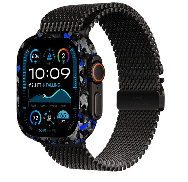 Funda Premium de Carbono Forjado para Apple Watch