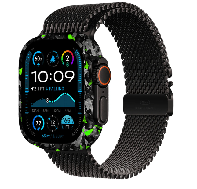 Funda Premium de Carbono Forjado para Apple Watch