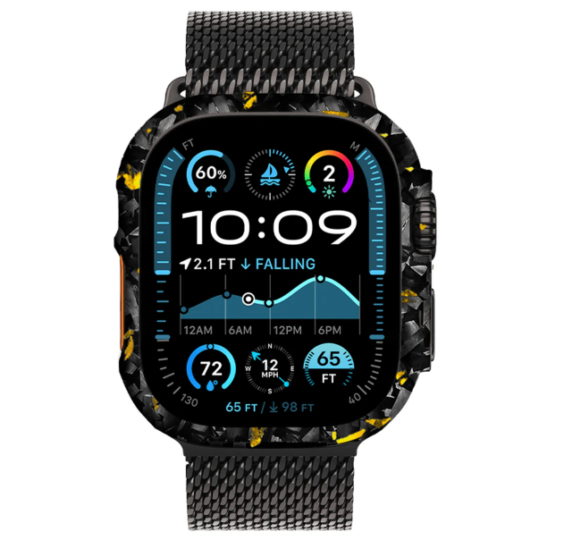 Funda Premium de Carbono Forjado para Apple Watch