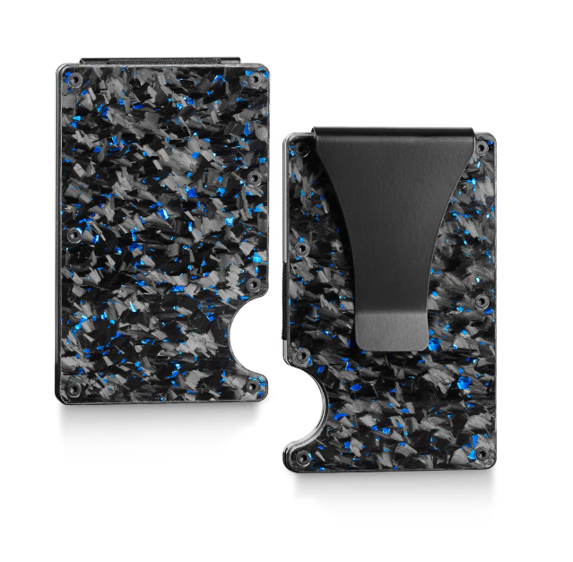 Billetera Premium de carbono forjado
