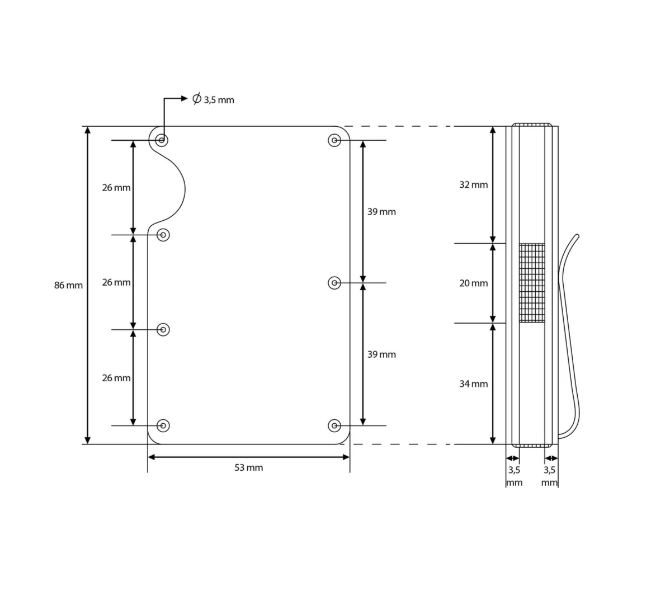 Billetera Premium de carbono forjado