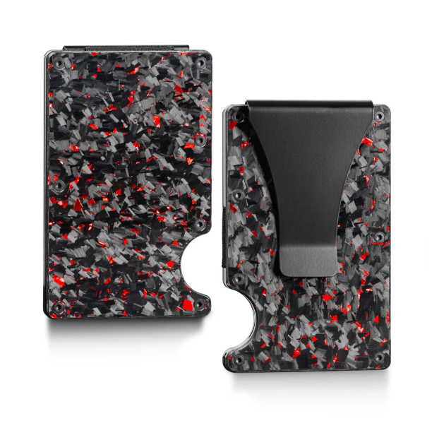 Billetera Premium de carbono forjado