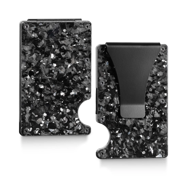 Billetera Premium de carbono forjado