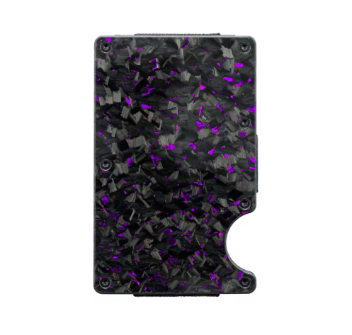 Billetera Premium de carbono forjado