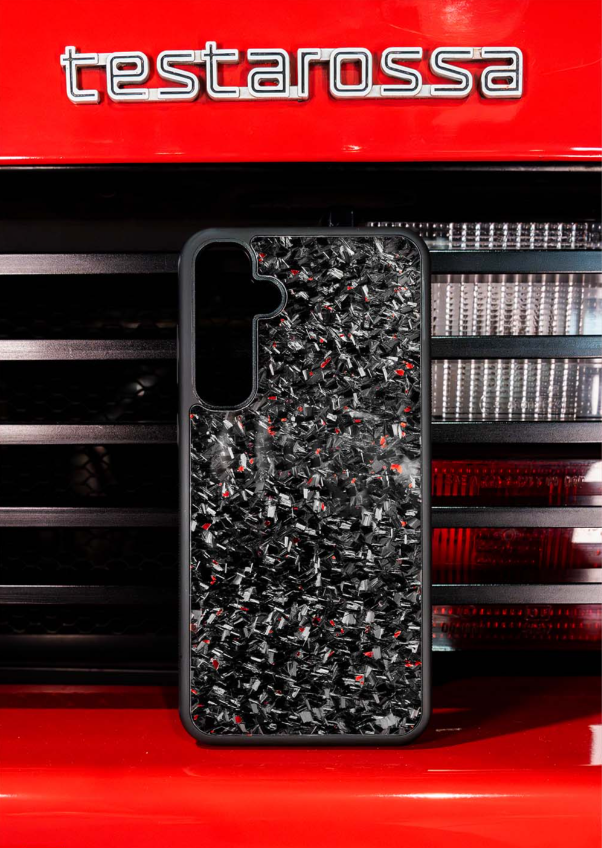 Funda de carbono forjado para Samsung Series A