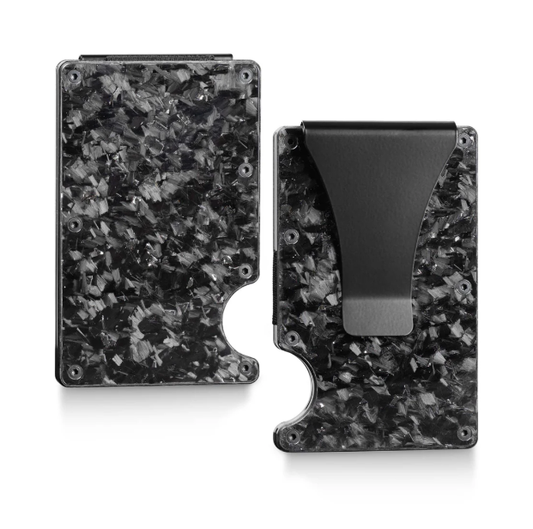 Billetera Premium de carbono forjado