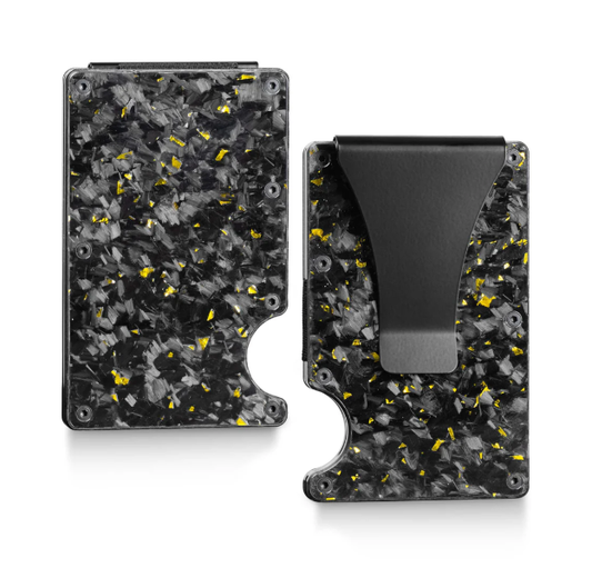 Billetera Premium de carbono forjado