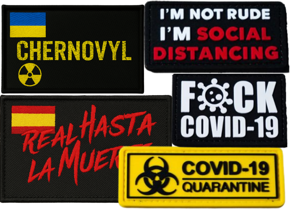 Parche de Velcro Personalizable