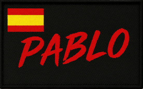 Parche de Velcro Personalizable